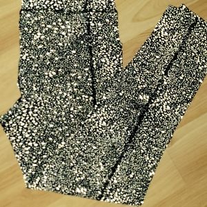 NWT Oiselle Firecracker tights sz 4